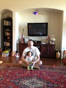 Be sure to ask Jay about the incident with Amelia's face and his helicopter.  